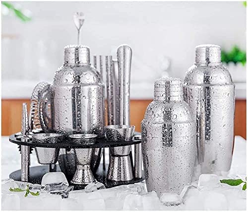 Kit Bartender, Set Cóctel 19 Piezas, 550 ml Acero miniatura 2
