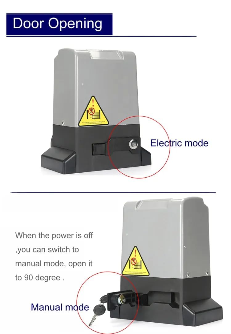 Electric Sliding Gate Opener - 800KG Capacity -4