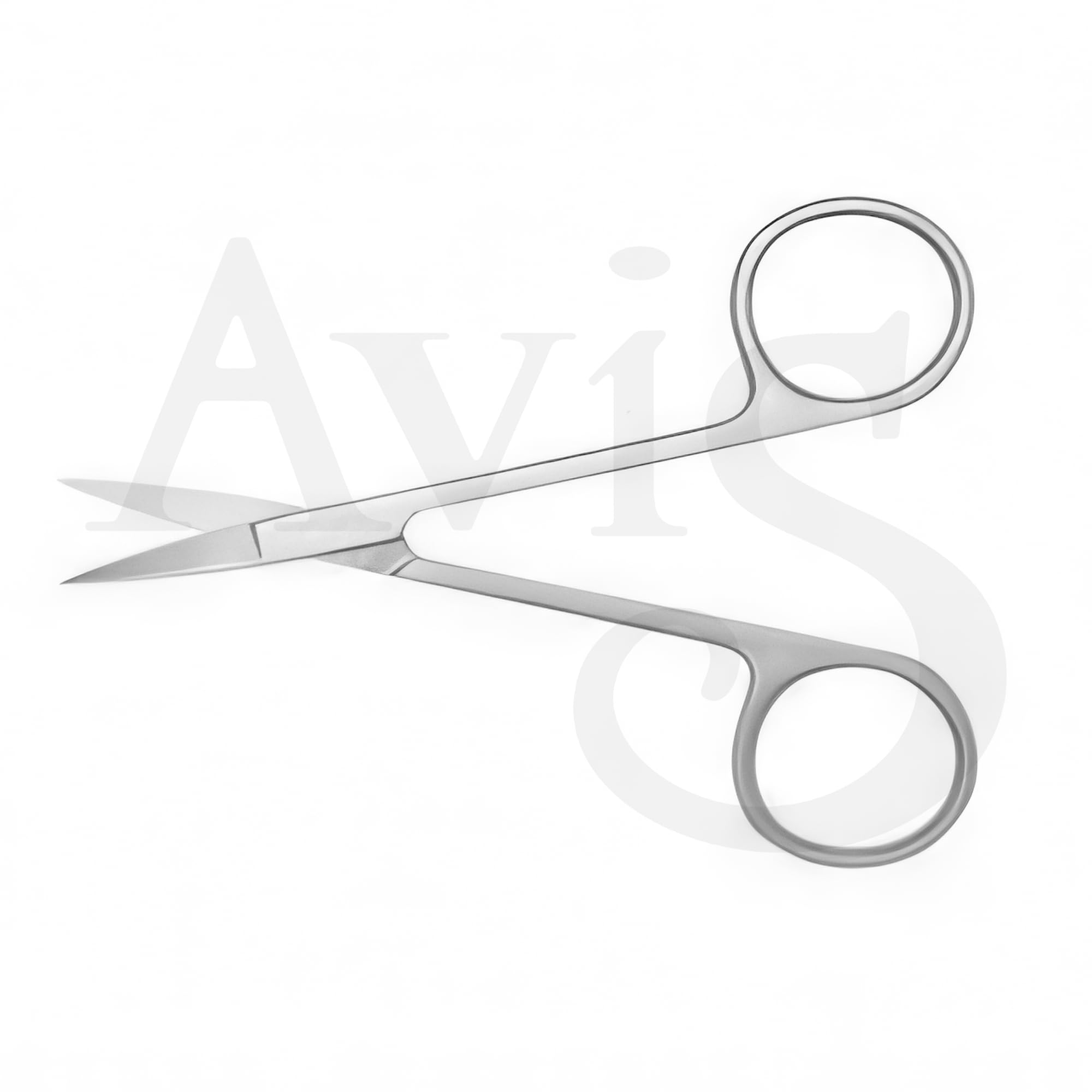 AVIS Iris Scissors 4" Straight (ST) - Precision Surgical Scissors, Stainless Steel Grade 410, Sharp Blades for Delicate Cutting, Ideal for Medical, Dental, and Veterinary Use 2