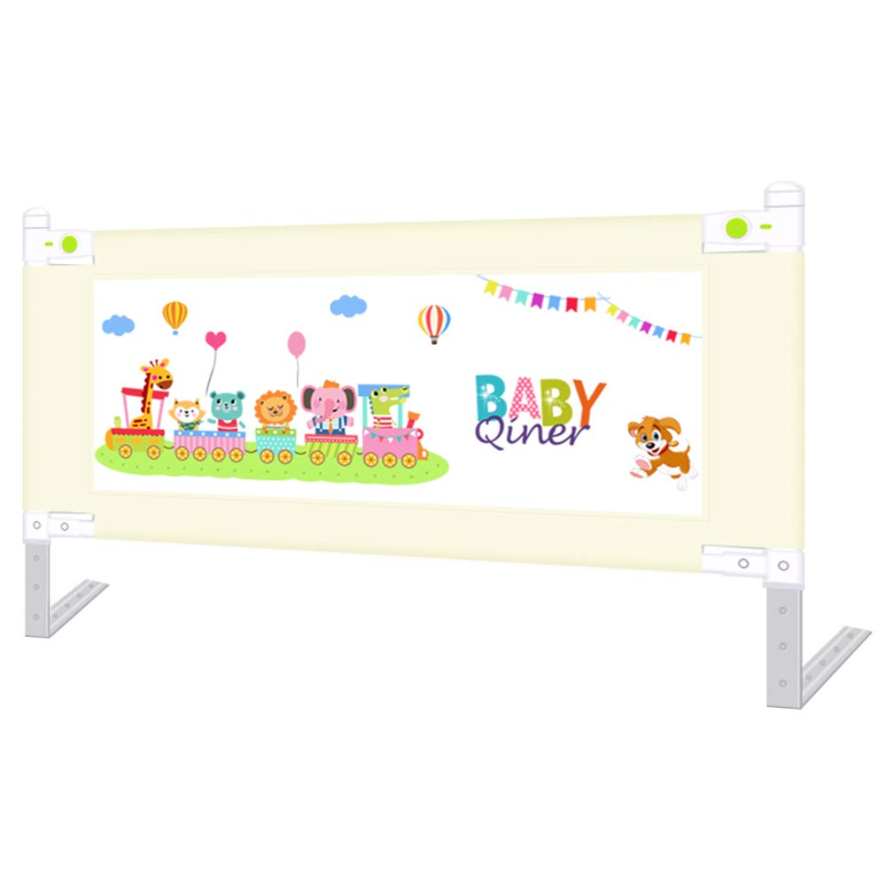 Barandilla de cama lavable de 200cm anticaída para niños pequeños