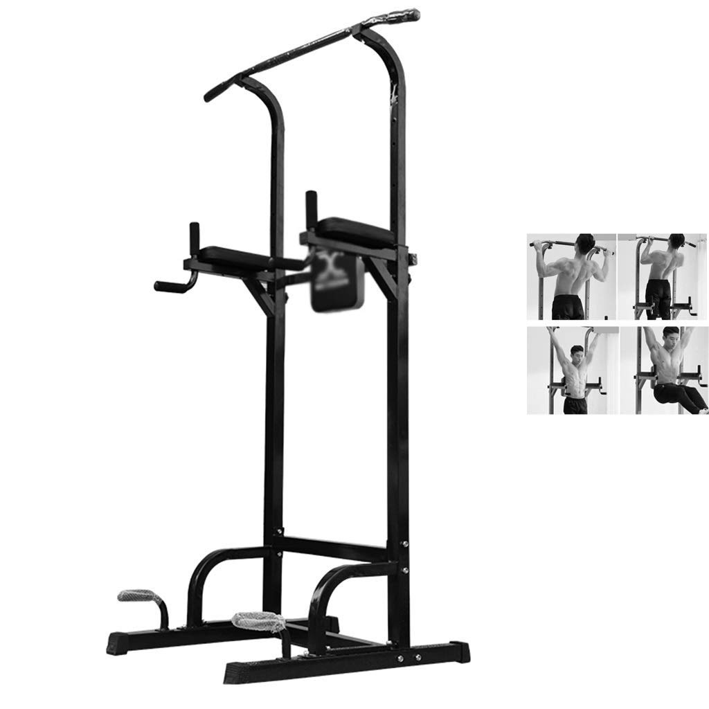 AYCDL Fitness Horizontal Bars Indoor Parallel Bars Stretching Bars Home Equipment Push-up Aids Shoulder Exercise Equipment Dip Stands,Silver-68x96x230cm,Black-68x96x230cm
