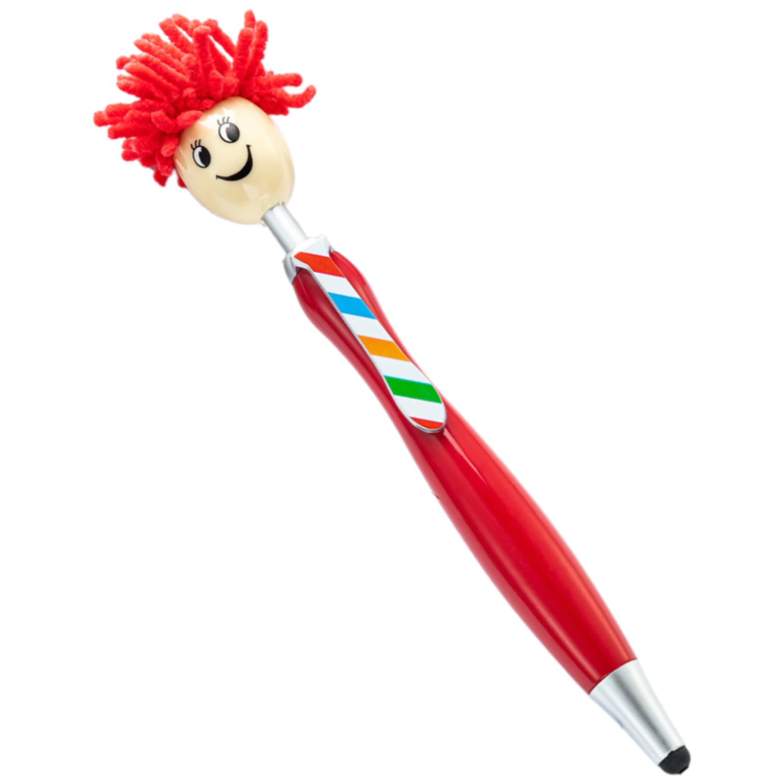 Maxtonser 10Pieces Multifunctional Ballpoint with Touching Screen Tip, Retractable Ballpoint Pen for Writing Drawing Noting