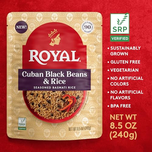 Image of Royal Cuban Black Beans & Basmati White Rice - (6 Pack) 8.5 oz