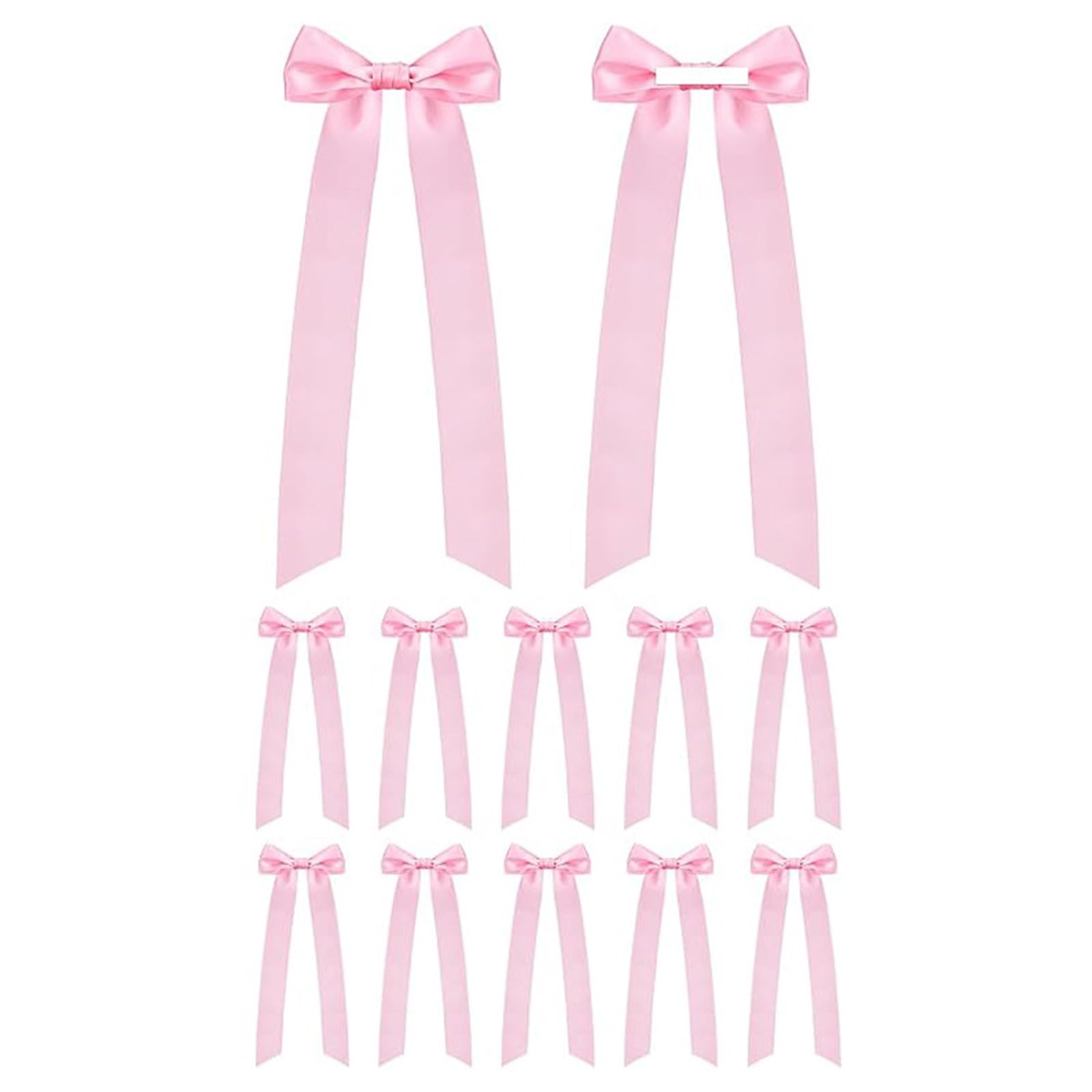 Yhplxyuus 12Pcs Adhesive Bowknot Ornament Candlestick Bowknot Decorations for Wedding Birthday Bridals Shower Bachelorette Party Party Decorations Elegant Ribbon Multipurpose Ribbons Wedding Wrapping