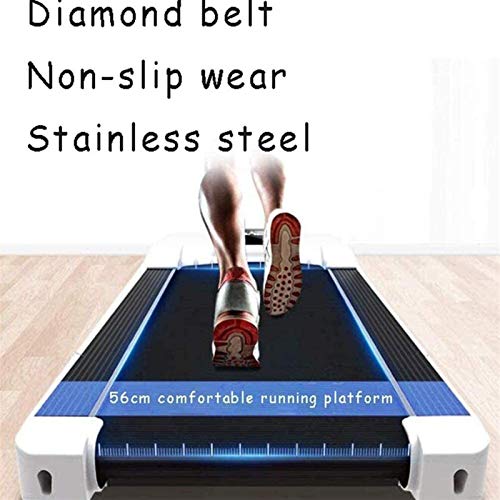 Image of Treadmill Folding Electric Treadmill No Noise Non Slip Runway Free Installation Design Multi Function Fitness Equipment for Home and Gym Use