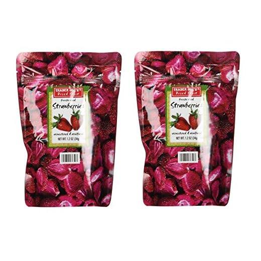 Trader Joe's Freeze Dried Strawberries (2 Pack)