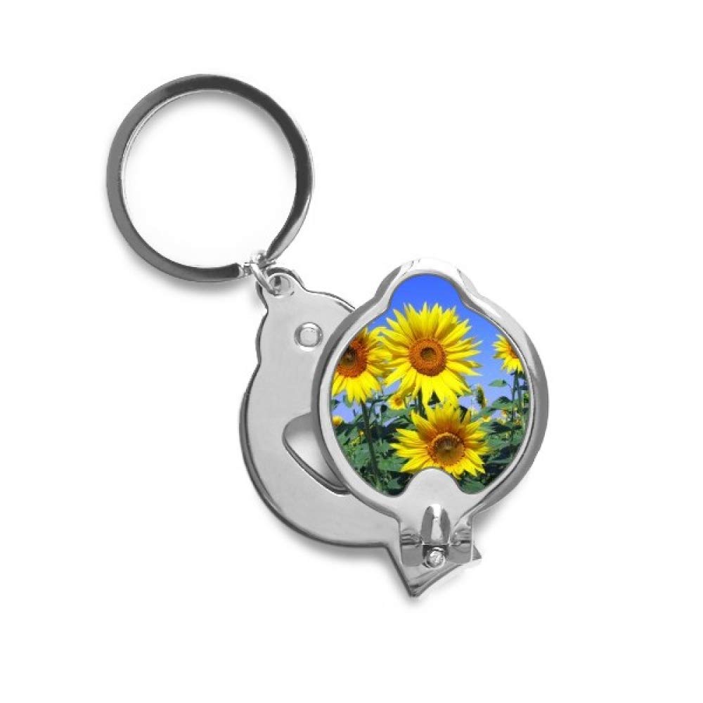 Cortaúñas DIYthinker sol y girasoles para llenar de alegría tu rutina 4
