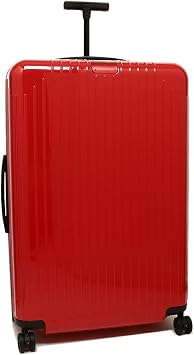 Rimowa Suitcase, Essential Light, Carrying Case, Red, Mens, Womens, 2.8 gal 81 L, 4 Wheels