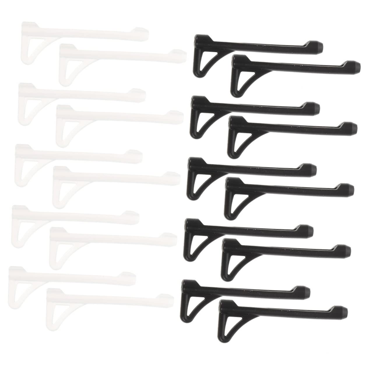 Hemobllo Anti-Drop-Brillenetui Brillenbügel Brillenhalter brillenregal Brillen-Ohrhalter kleine Ohrhaken schnapsgläser Brillengestelle rutschfeste Glasgriffe Brillenhaken Kieselgel