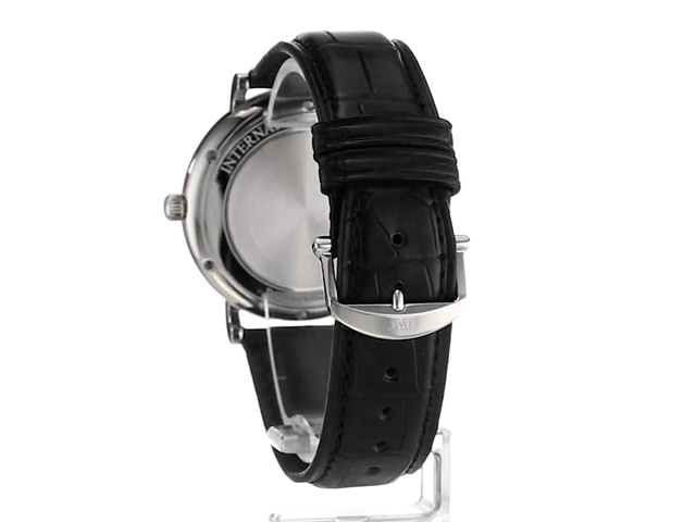 Amazon.com: IWC Men's IW356502 Portofino Automatic Black Dial