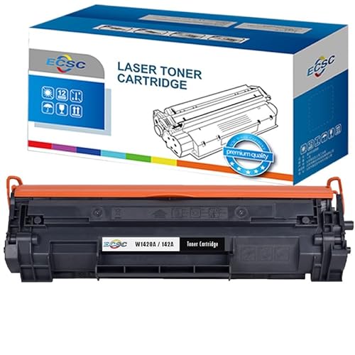 ECSC W1420A 142A Compatible Toner Cartridge WITH CHIP For HP LaserJet MFP M139w MFP M140w MFP M110w Printers Black (1 Pack)