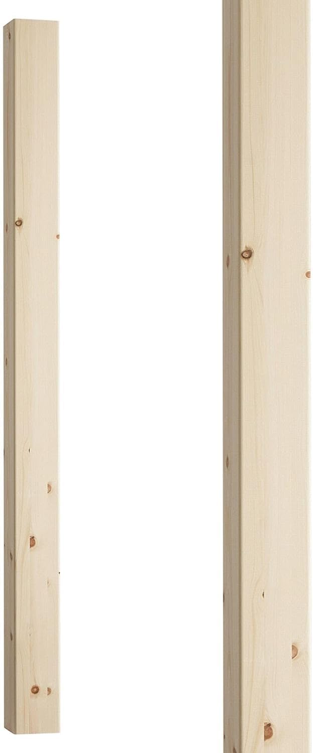 Blueprint Joinery Ltd Cambridge Square Pine Newel Post (H) 1500mm (W) 90mm (D) 90mm from B&Q