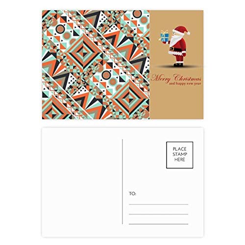 Cartes postales triangulaires de Noël pour sublimer vos messages de vœux en famille