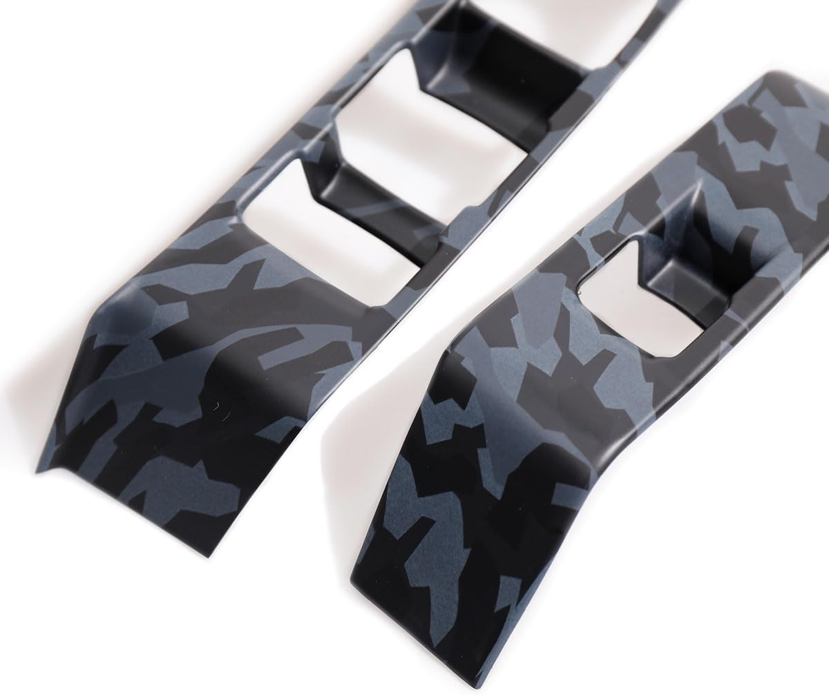 YINGTUU for Chevrolet Colorado/GMC Canyon 2023 2024 2025 Accessories Window Control Switch Panel Armrest Decorative Cover Trim - Camouflage
