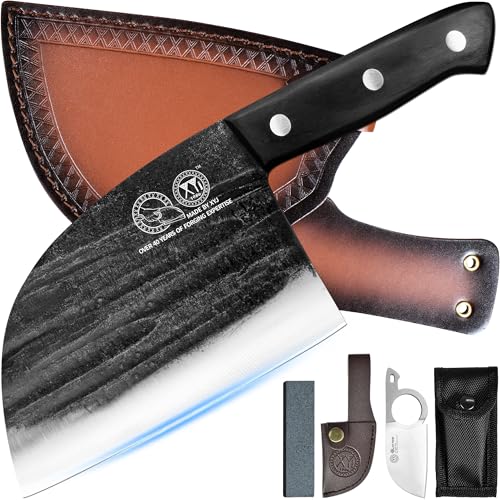 XYJ Authentic Since 1986,6 Inch Serbian Chef Knife...