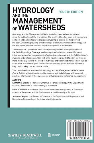 Wiley-Blackwell Brooks, Kenneth N. Hydrology And The Management Of Watersheds thumb #1