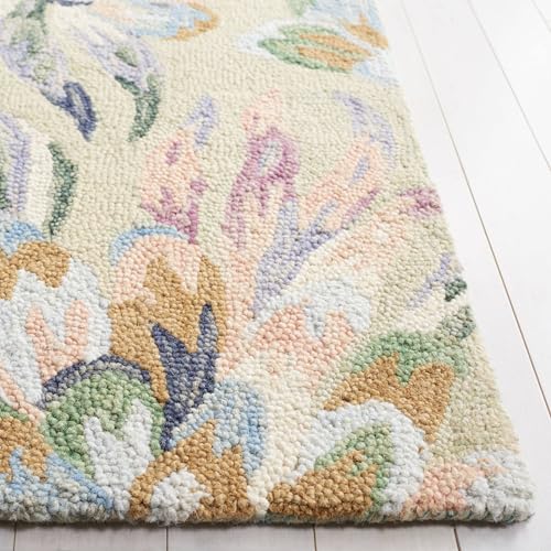 Image of Handmade Primium Collection Pure Woolen Carpet for Living Room,Bedroom and Hall (5 X 8) Feet Color Multi-4