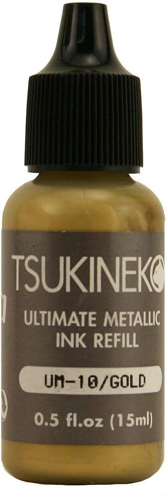 Inks Tsukineko Metallic Inker, Gold