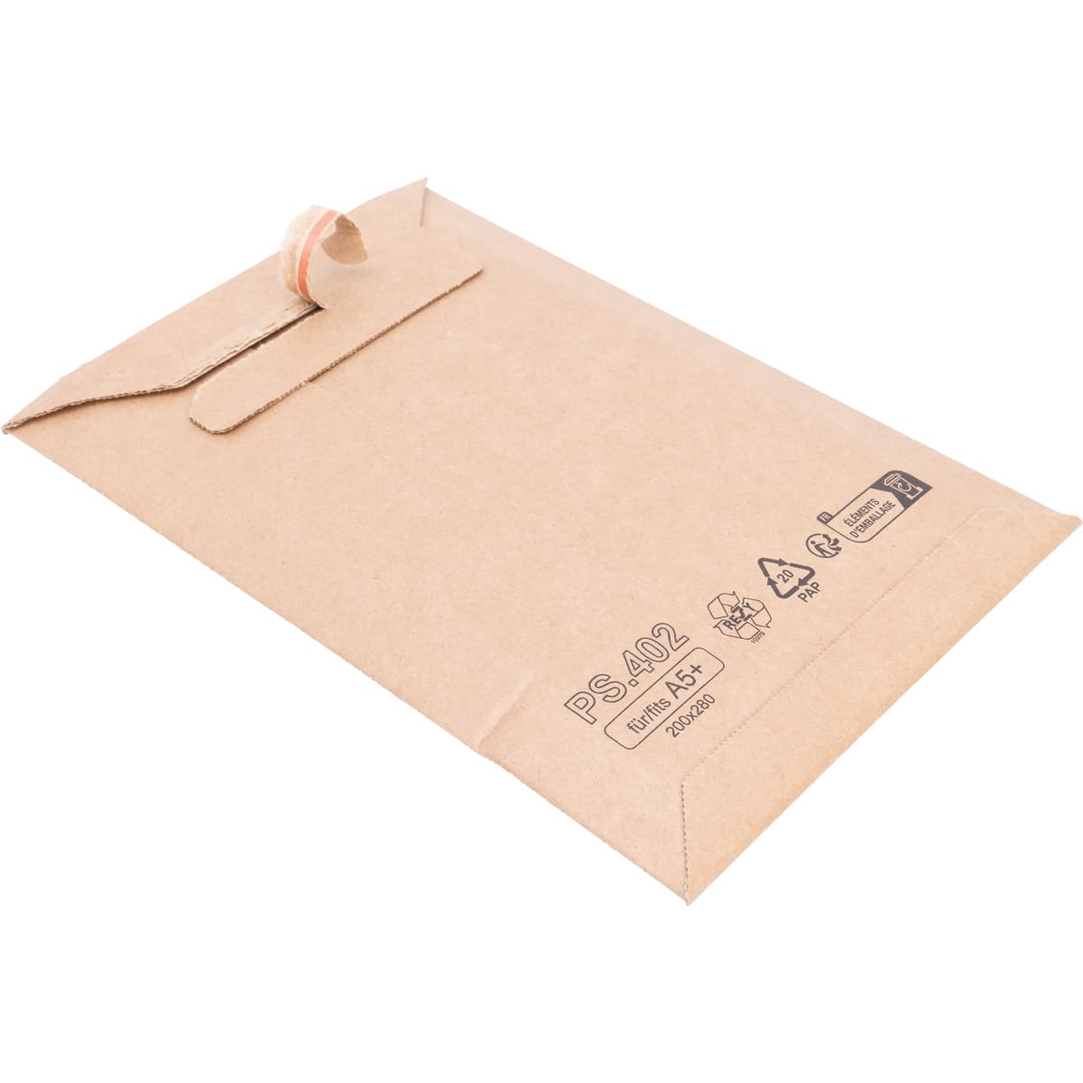 verpacking 400 Buste in cartone ondulato 20 x 28 cm formato A5+, Buste per spedizioni con chiusura adesiva e apertura a strappo