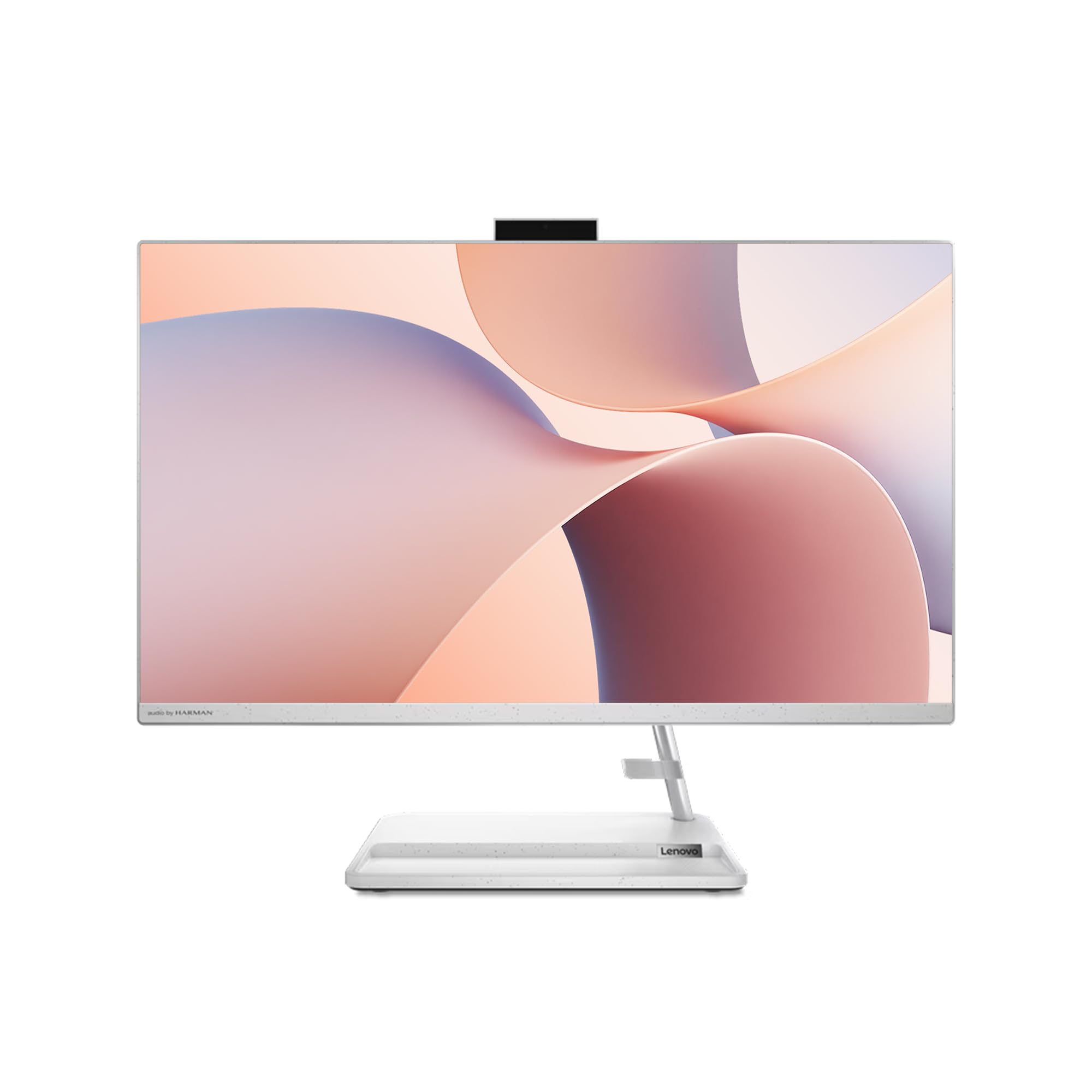 Lenovo IdeaCentre AIO 3 27ALC6 - Ordinateur de Bureau Tout-en-Un 27" FHD (AMD Ryzen 7 7730U, 16 Go RAM, 512 Go SSD, Graphique AMD Radeon, Windows 11 Home) Clavier AZERTY et Souris - Blanc