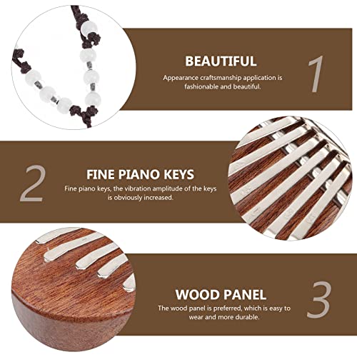 BIENKA Exquis Kalimba du Bout des Doigts Petit Kalimba Mini Kalimba du Bout des Doigts Piano - Les Beatles, Paul McCartney, John Lennon, RIngo Starr, George Harrison BIENKA Exquis Kalimba du Bout des Doigts Petit Kalimba Mini Kalimba du Bout des Doigts Piano – Image 5
