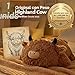 Imagen de Mewaii Peluche Ansiedad Almohada de Peluche de Vaca de Montañas 58CM 4