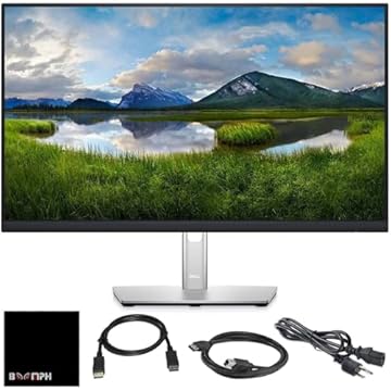 Dell Monitor IPS Full HD P2425H de 24 polegadas – Cabos 1080p, 16:9, DisplayPort e USB 3.0 – Modelo mais recente – Solução abrangente de tecido de desempenho definitivo Boomph para o seu espaço de