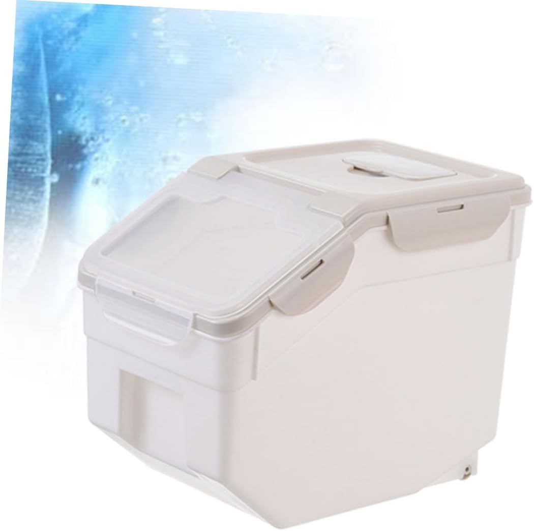 VICASKY Large PET Food Container Airtight Seal Waterproof Dog Food Storage Bin Easy Open Lid Suitable for Home and Travel