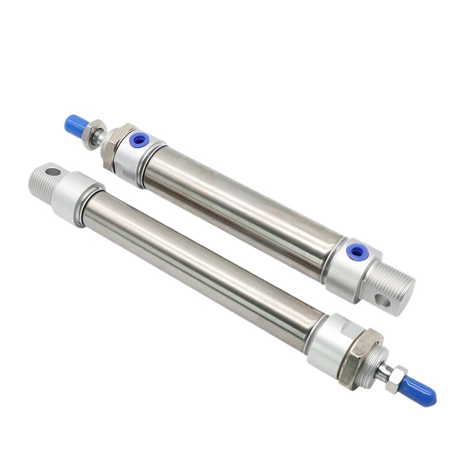 Vérin pneumatique double action MA 40x75 en inox pour système d'automatisation