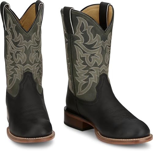 Justin Disco Man Western Boot - Men's 11" Retro Style Footwear, Vibrant Dance Floor Fashion, Party-Ready Design, Comfortable Fit2