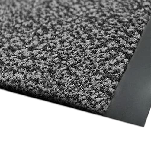 Floordirekt Schmutzfangmatte auf Maß, 90 x 300 cm, Anthrazit-Schwarz, Fußmatte, Türmatte Eingangsbereich, Fußabtreter, Türvorleger, Sauberlaufmatte, Meterware, Sky