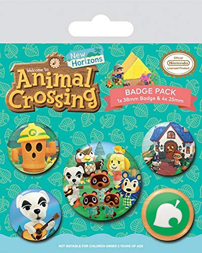 Animal Crossing Islander Paquet De Badges 15x10 cm Cover