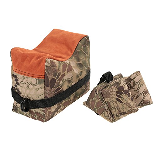 Nachvorn Outdoor Shooting Rest Bag - Target Sports Bench Unfilled Front & Rear Support Bags for Shooting Hunting Photography