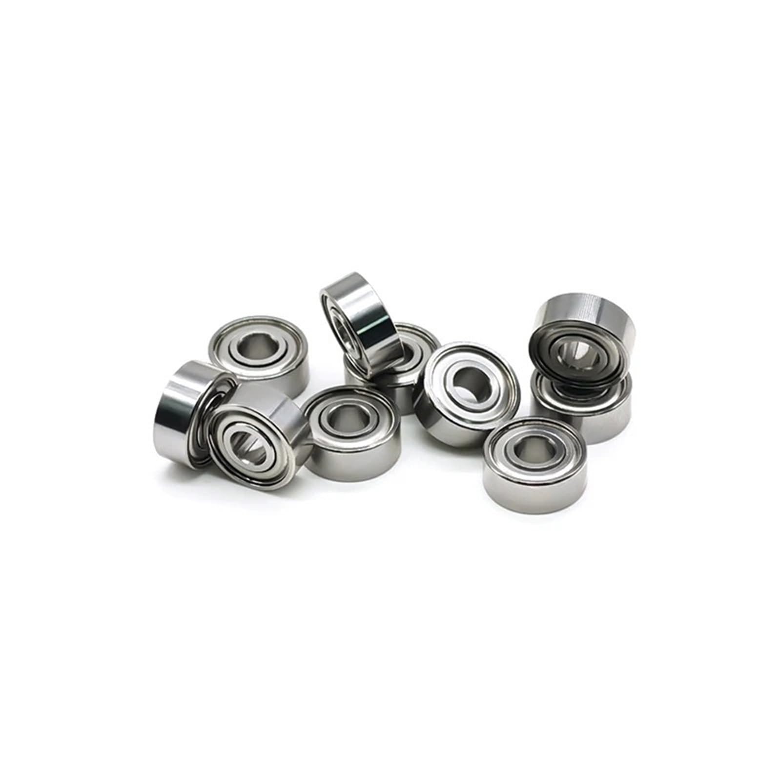 Rodamientos de bolas de ranura profunda de acero inoxidable SR3ZZ 4,762 x 12,7 x 4,978 mm (10 unidades)