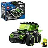 LEGO City Rides – Gaming Race Car Building Toy for Kids - Pretend Play Set for Boys & Girls, Ages 5+ - Toy Car W/Racecar Driver Minifigure - Gift Idea for Birthdays - 60484