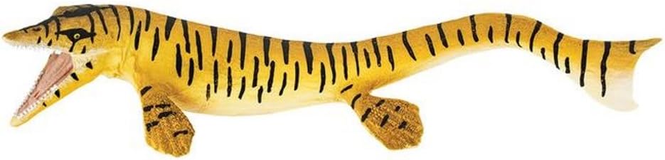 Wild Safari Prehistoric World Tylosaurus Figurine - 9.25" Long Plastic Model Figure - Fun Educational Play Toy for Boys, Girls & Kids Ages 3+