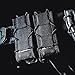 High Speed Gear - GEN 2 Double Pistol Taco MOLLE Mag Pouch, Police Gear & Military Gear, Tactical Magazine Pouch for Professionals (Black)