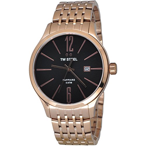 TW Steel TW1308 - Wristwatch da Man, cinturino in Stainless Steel colore oro rosa