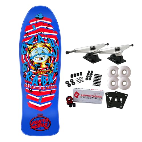 Santa Cruz Skateboard Complete Grabke All Around Re-Issue 9.89