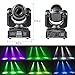 ZKYMZL 30W LED Stage Lighting with DMX512 & Sound Control - 15 Colors, 8 Gobos, Moving Head DJ Lights for Parties, Nightclub, Wedding, Church, Events...(1pcs)