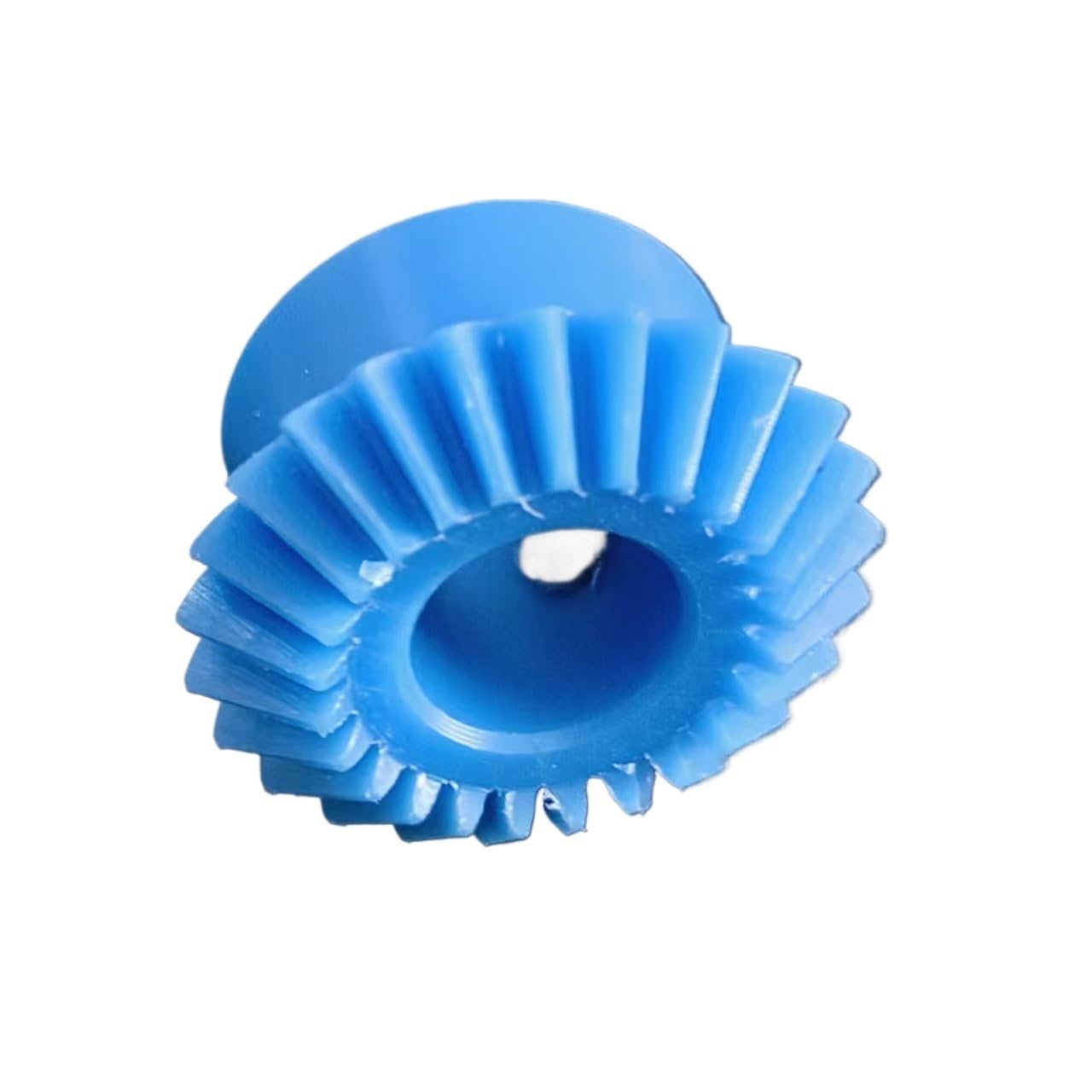 Cylindrical Drive 1pc 1M 30T Conical Pinion 1:1 Ratio Nylon 1 Module 30 Teeth Conical Bevel Gear 90 Degree Meshing Gear Miter Transmission Gear Rack Machinery(8MM BORE)