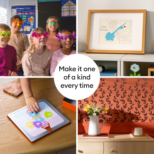 Image of Cricut Explore 5 + Deluxe Bundle + Digital Content, Taupe | Includes Supplies for 100 Projects + Additional $30 Bonus Digital Content - Works w /100+ Materials