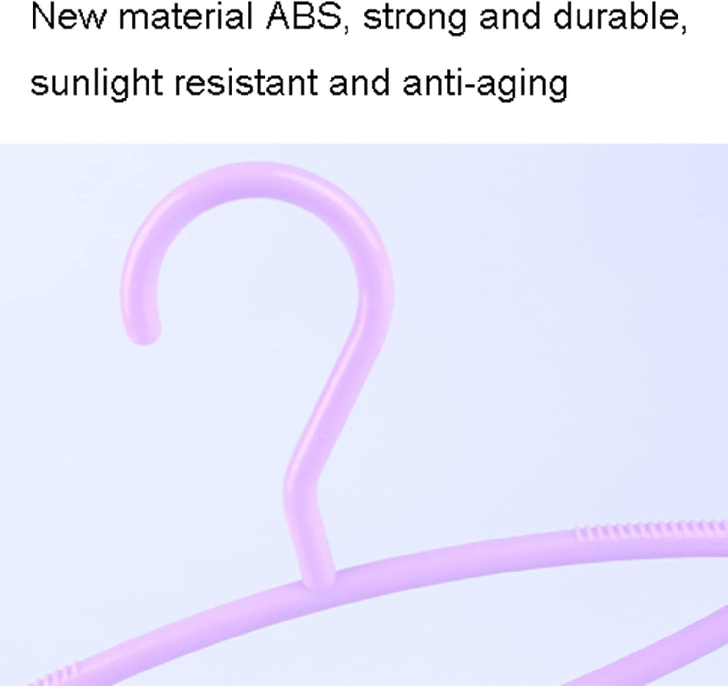 Anti-Slip Baby Closet Hangers, Durable Children Coat holrd, Newborn Kids Plastic Closet Rack, Suitable for Ages 0-18 and up, Pink and Blue
