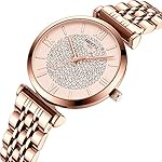 NIBOSI-Women-Watches-Analogue-Wrist-Watches-Watches-for-Womens-GirlsMissLadies-Rose-Gold-Dial-Watch-with-Stylish-Diamond-Studded-Watches
