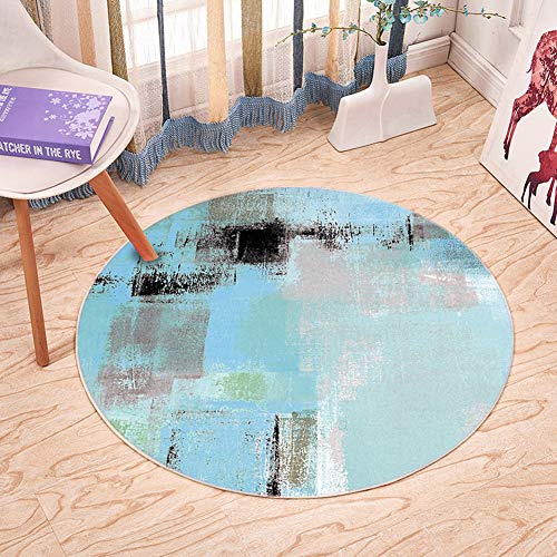Tapis rond moderne 160cm antidérapant pour sécuriser et décorer