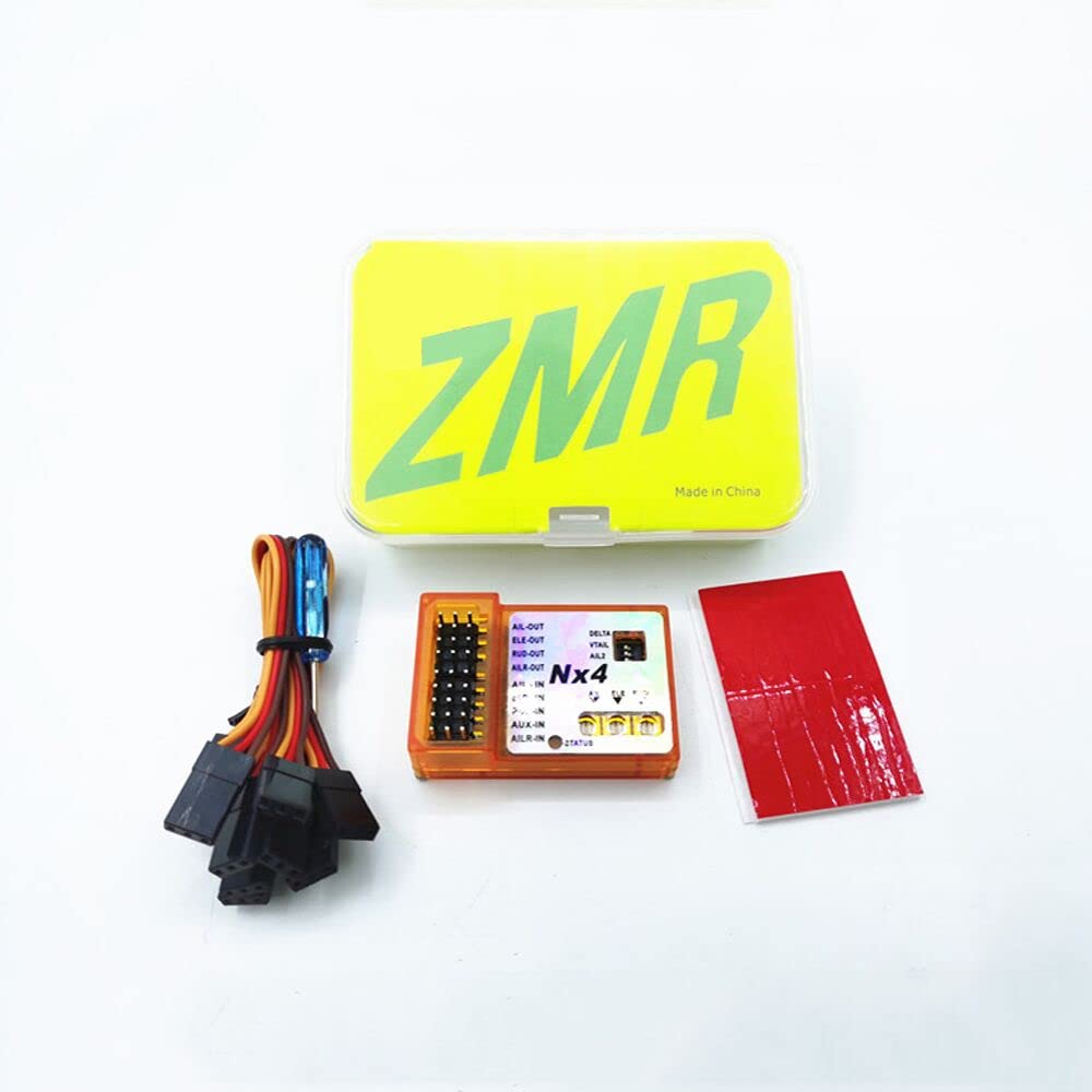 DollaTek NX4-PRO 3D Flight Controller Gyroscope Stabilizer Autobalance FC For RC Airplane Aircraft Fixed Wing V-tail