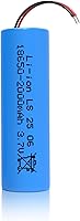 Vista 22 de Batería recargable de iones de litio de 3.7 V 5200 mAh, baterías de iones de litio de 3.7 voltios sin conector, paquete de batería recargable 18650