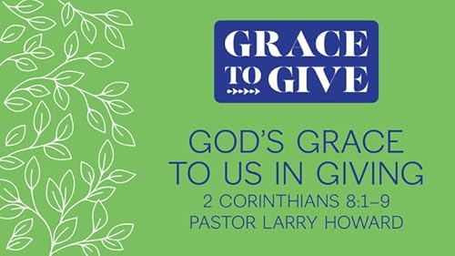 God's Grace to Us in Giving Titelbild