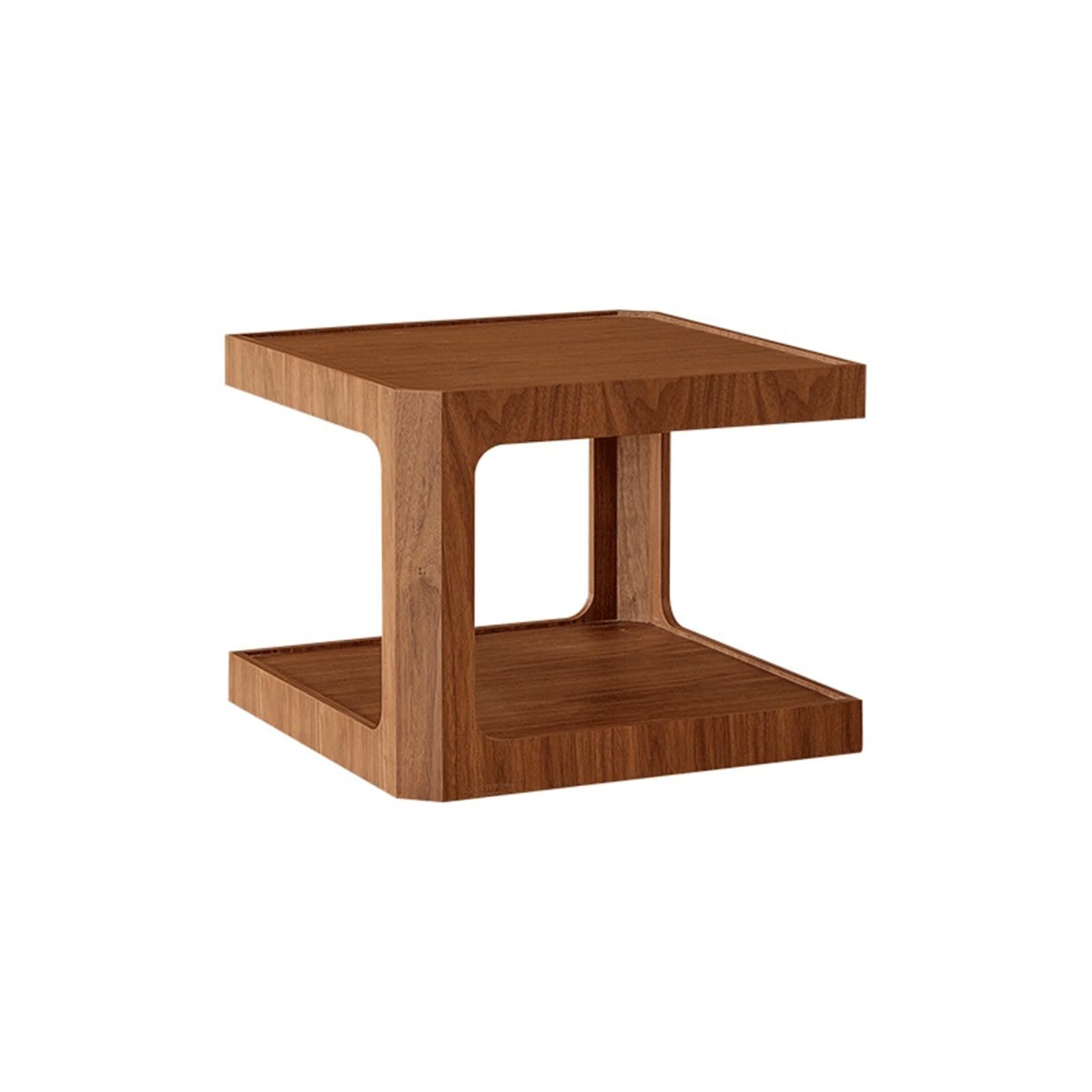 ZTHYSHOZ Coffee Table Side Table Solid Wood Small Suitable for Living Room, Bedroom, Milk Tea Store Coffee Shop Round(Bruin)