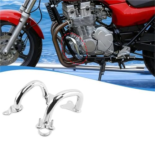 Barre protection moteur CB750 Nighthawk : évitez les carters brisés - 5